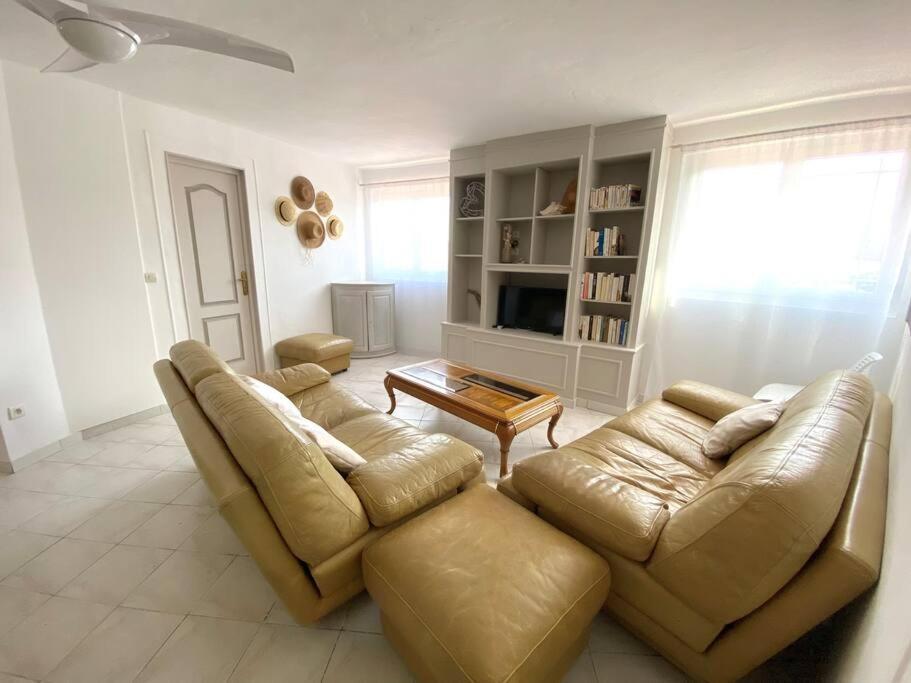 A Louer Haut De Villa 4 Pieces A Sainte-Maxime Golfe De St-Tropez Ngoại thất bức ảnh
